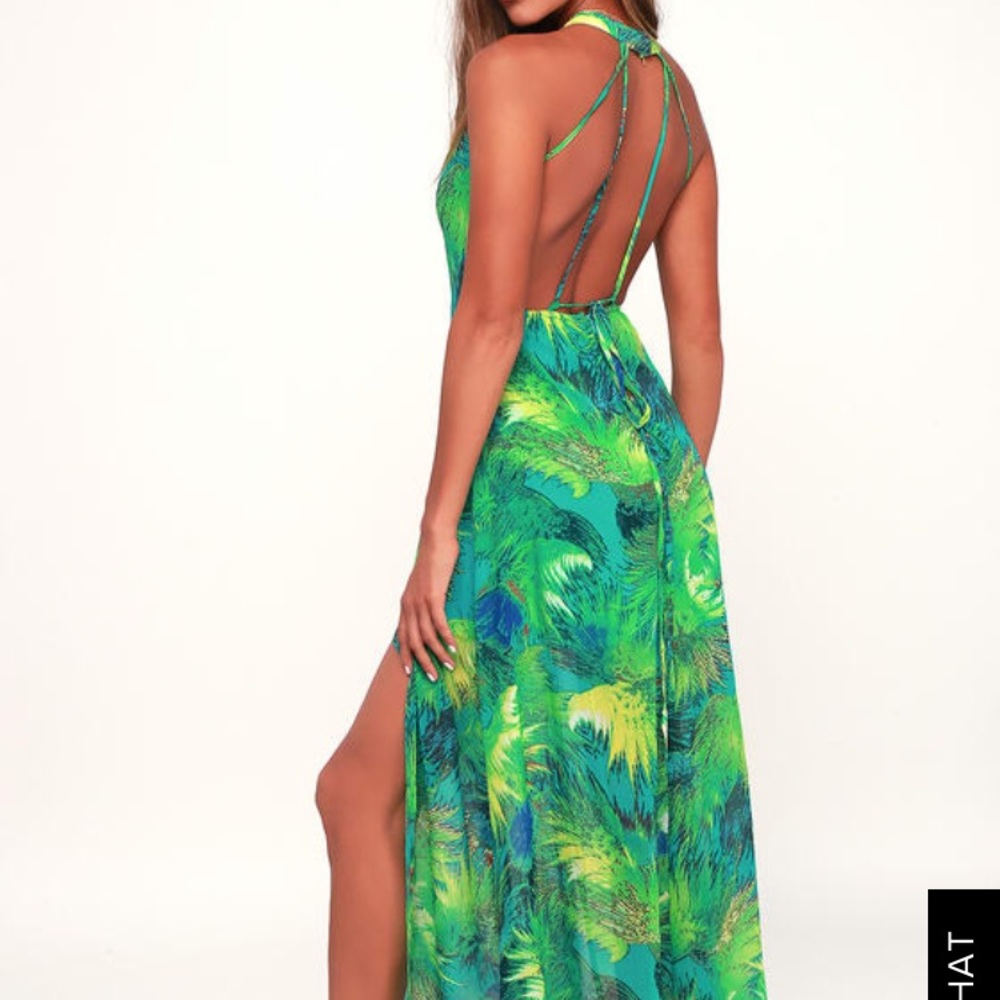 Lulus Tropic of Discussion Maxi Dress